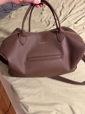 Mina BAIE diaper bag coco brown